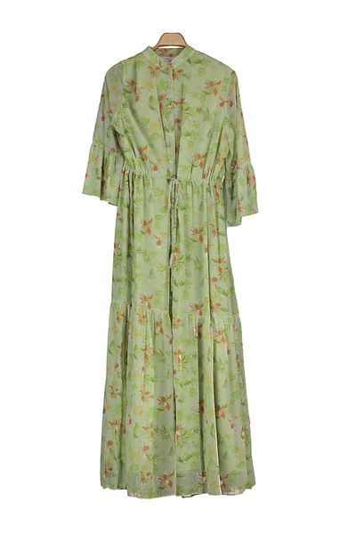 İpekyol Kleid - Grün - Basic