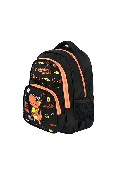 GENC DIJITAL BASKI Rucsac și cutie de prânz pentru școala primară cu model de dinozaur