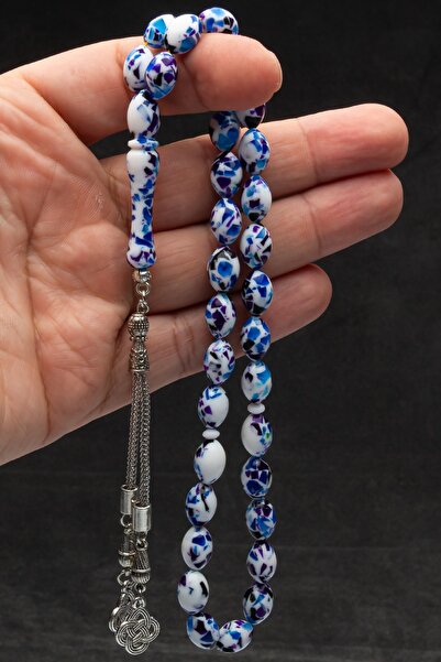 OTTOTESBİH Mărgele de rugăciune cadou, mărgele de rugăciune cu cutie de lemn, mărgele de rugăciune mozaic, cadou pentru tata