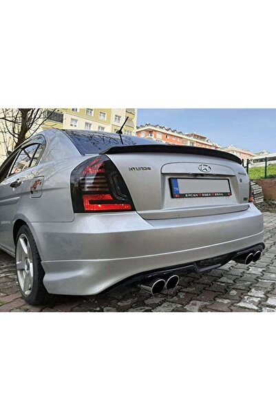 MKG Hyundai Accent Era Arka Ek Çıkışsız Mat Siyah Uyumlu