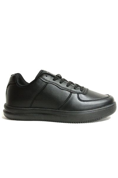 Kinetix Black Lace-Up Sneakers Sports Shoes