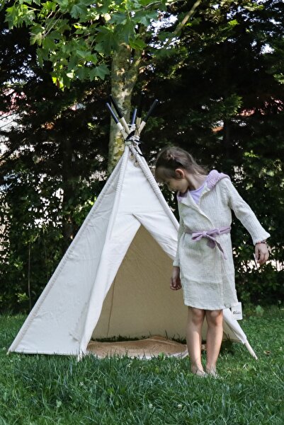 Ninna Kids Baby & Kids Puffy Muslin Bathrobe