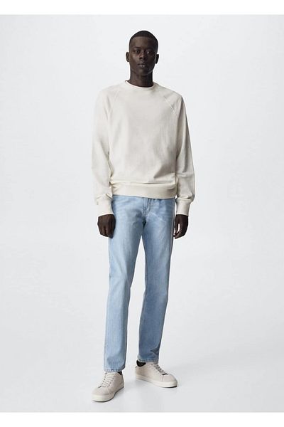 MANGO Man Leichtes Sweatshirt aus Baumwolle