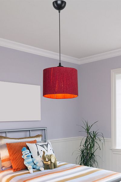 Gloria Red Little Purgatory Cylinder Pendant Lamp
