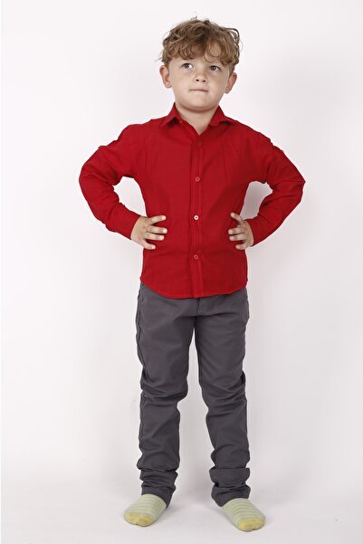 FATELLA Boy 23 April 29 October Demonstration Long Sleeve School Shirt