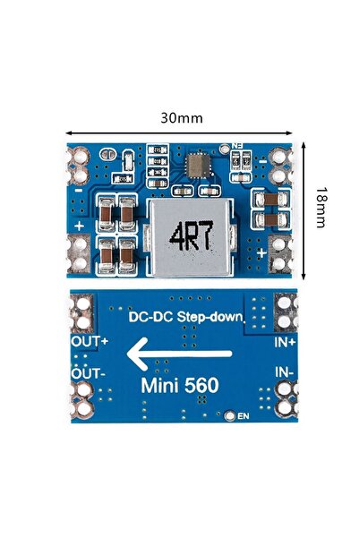 Genel Markalar Mini560 5v 5a Voltaj Düşürücü Modül Güç Kaynağı 7-20v Step Down