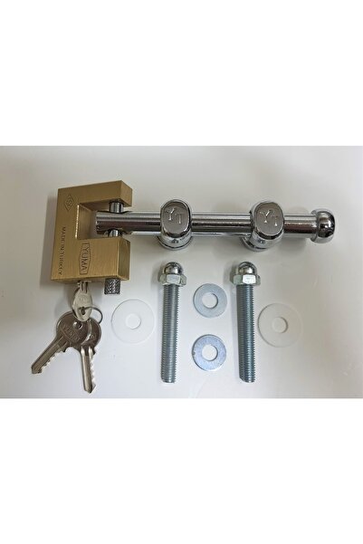 YT Pimapen Kapı Emniyet Güvenlik Aparatı Yuma Pirinç Asma Kilit Dahil 37