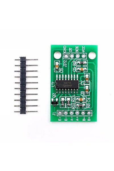 Genel Markalar Hx711 Çift Kanal Ağırlık Sensör Modülü Basınç Tartı Load Cell 24bit Adc 128x Kazanç Pga Yükseltici