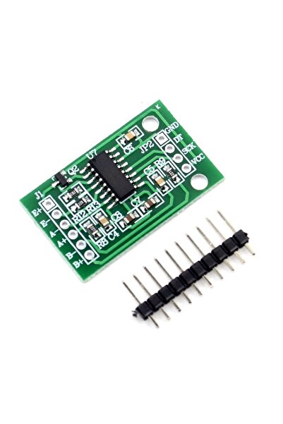 Genel Markalar Hx711 Çift Kanal Ağırlık Sensör Modülü Basınç Tartı Load Cell 24bit Adc 128x Kazanç Pga Yükseltici