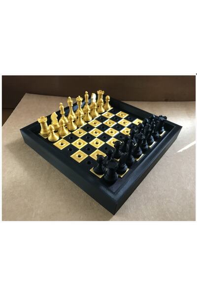 TuransoyCraft Golden Akıllı Satranç Takımı