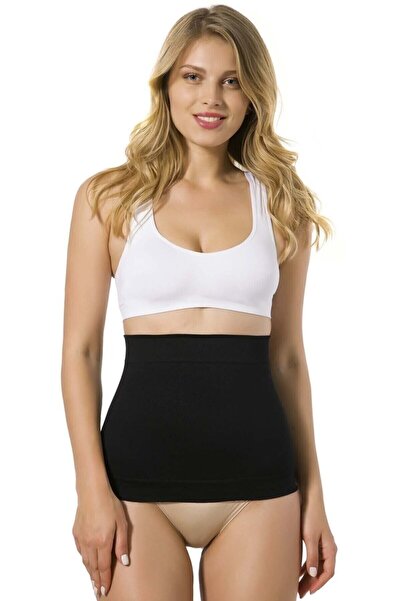 Emay Corset negru 2025 cu talie dubla