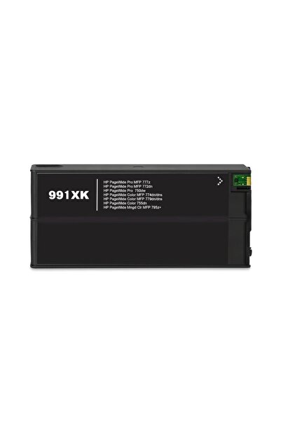 OEM Hp 991xc Uyumlu Siyah Yüksek Kapasiteli Kartuş M0k29xc (pigment Mürekkepli)