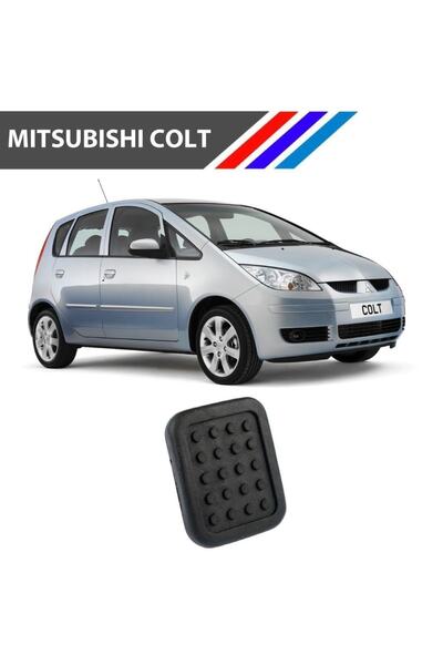 Yan Sanayi مجموعة دواسة الفرامل والقابض المطاطية من ميتسوبيشي كولت مكونة من قطعتين