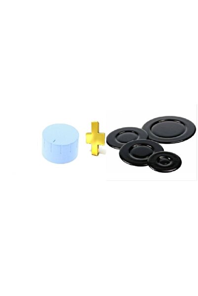 Arçelik Ocak Düğmesi _set Ve Ocak Bek Kapak _takımı 4'er Adet