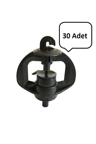 esulama Tırnaklı Mini Sprink Başlığı Siyah-70lt/h (30 ADET)