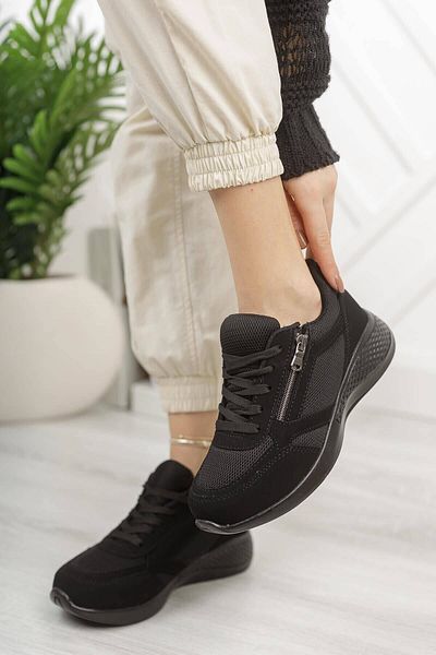 MORENİCA Negru - Pantofi sport complet ortopedici