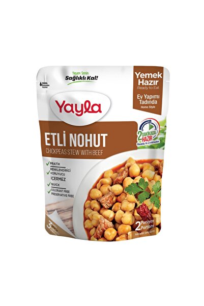 Yayla Yemek Hazır Etli Nohut 250 gr