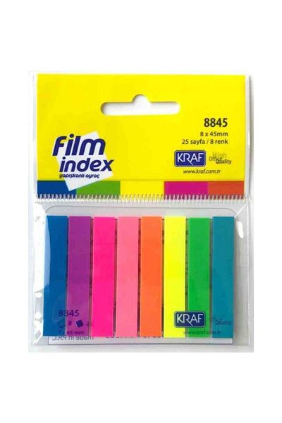 KRAF Film Index 8 Colors - Set of 4