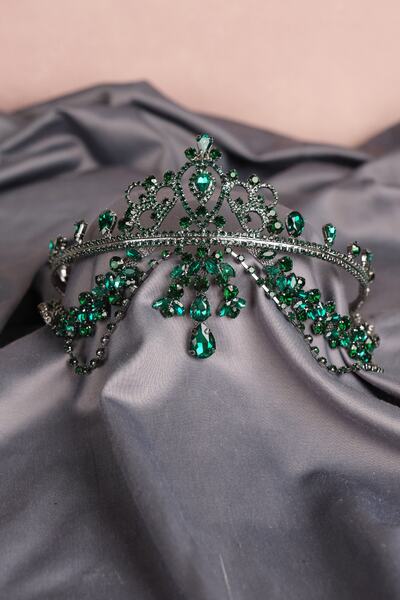 Genel Markalar En Güzel Gelinlere Özel Hürrem Saçaklı Alınlık Gelin Kına Tacı...