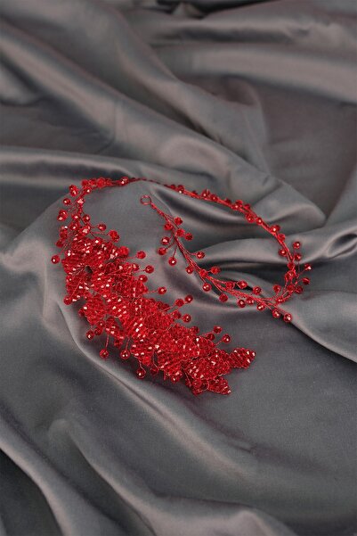 Bride Aksesuar Dünyası Accesoriu de păr pentru mirese Flizyy Crystal Beaded B...