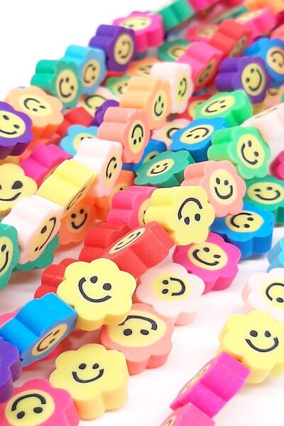 Bride Aksesuar Dünyası Разновидности на мъниста Емоджи мотив Фимо мънисто Fhb...