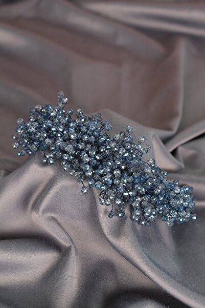 Bride Aksesuar Dünyası Αξεσουάρ για τα μαλλιά με κρύσταλλο Pollux με χάντρες ...