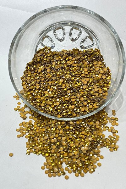 Bride Aksesuar Dünyası Vrste perli, lepljivi kamen za peglanje, žuti, 1 pakov...