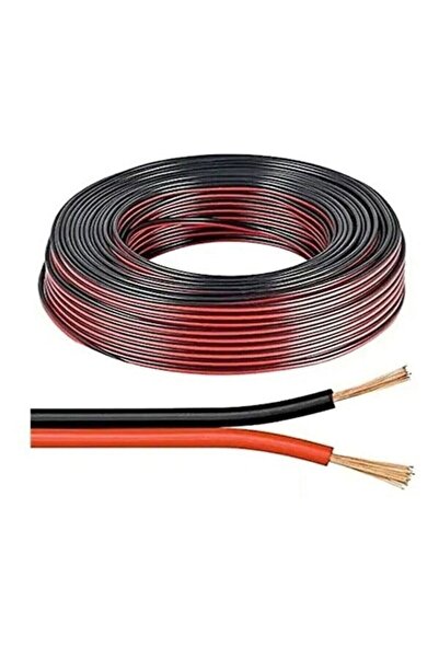 Genel Markalar 2x0,75 Çiftli Hoparlör Kablosu Tam Bakır 100 Metre gextrx 976748