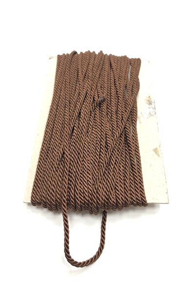 Bride Aksesuar Dünyası Σκούρο καφέ κορδόνι 3 χιλ. 10 μ. – Νήμα πλεξίματος