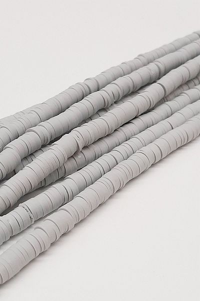 yiğit aksesuar Γκρι χάντρες ζύμης Fimo - Ποικιλία, Fhb-1056