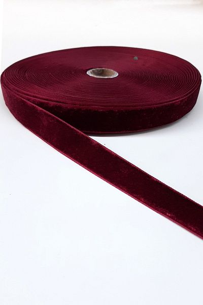 Bride Aksesuar Dünyası Burgundy Velvet Ribbon 2 cm 2 Meters – Ribbon – Ribbon