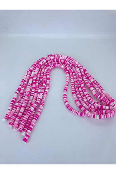 Bride Aksesuar Dünyası Vrste perli Fuksija Bela Fimo glinene perle – Perle