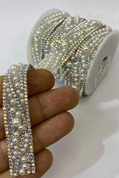 Bride Aksesuar Dünyası Accesoriu bandă decorativă, aplicație tip bandă cu per...