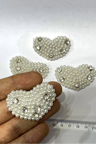 Bride Aksesuar Dünyası Διακοσμητική Κορδέλα Αξεσουάρ Πέρλα Με χάντρες Καρδιά ...