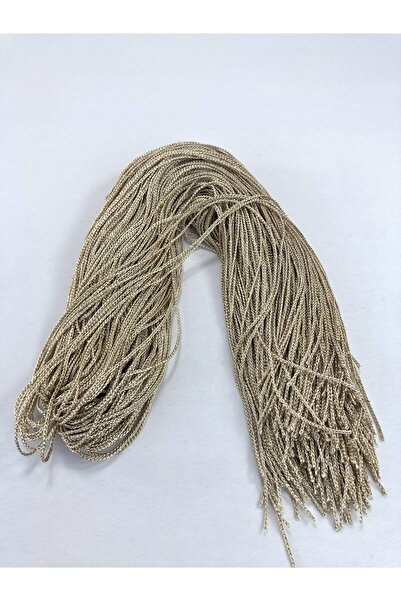 Bontex Ciucure decorativ auriu cu sclipici, lungime 60 cm – Panglică decorativă