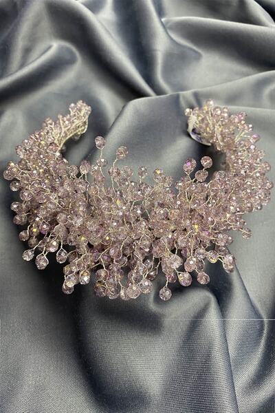 Bride Aksesuar Dünyası Accesoriu pentru păr Pollux Crystal Stone Henna și cor...