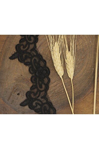 Bride Aksesuar Dünyası Panglică decorativă Accesoriu Guipure franceză neagră ...