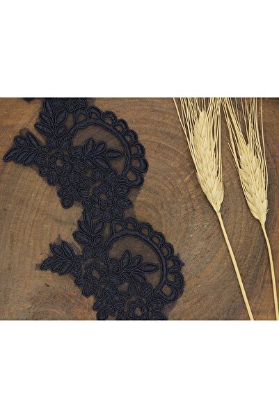 FdayAksesuar Διακοσμητική Κορδέλα Αξεσουάρ Ναυτικό Μπλε Γαλλικό Γκιπούρ 995 –...