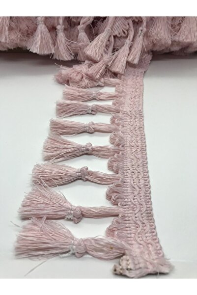 FdayAksesuar إكسسوار شريط زخرفي، شرابة شريطية مزينة بعقدة وردية - شريط زخرفي