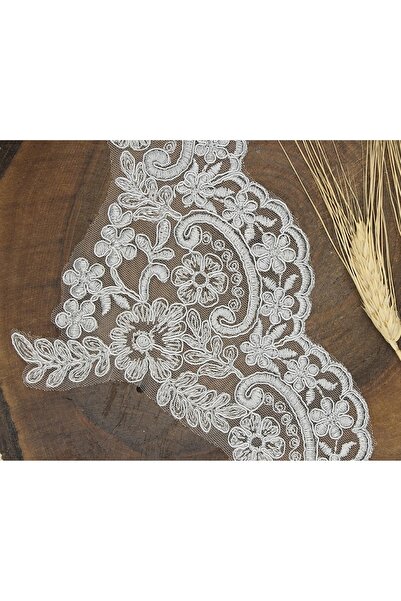 Bride Aksesuar Dünyası Accesoriu Panglică Decorativă Gri French Guipure 044 –...