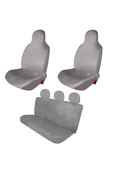 zifona Servis Kılıfı Pratik Kılıf Oto Kılıf Ön Arka Set Gri Uyumlu