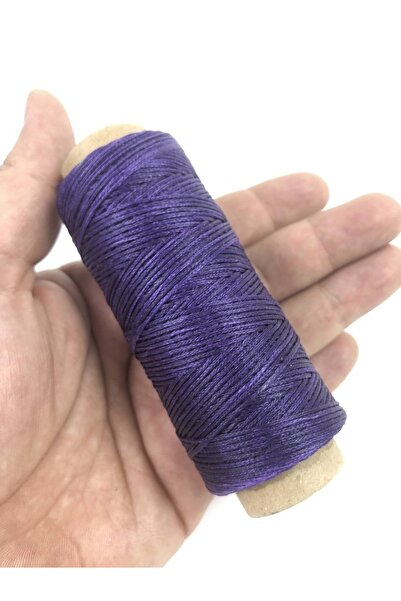 Bride Aksesuar Dünyası Κερωμένο νήμα σε μωβ χρώμα 10 μέτρα – Νήμα πλεξίματος