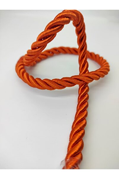 Genel Markalar Turuncu 10 Mm Kalın Kordon Halat Ip Kordon Ip