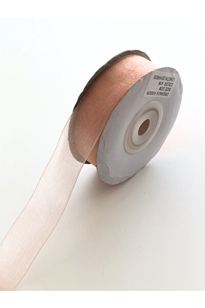 Bride Aksesuar Dünyası شريط أورجانزا لون سالمون 2 سم – شريط