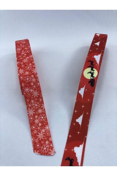 Bride Aksesuar Dünyası Set Panglică Ornament de Anul Nou 6 Roșu – Panglică – ...