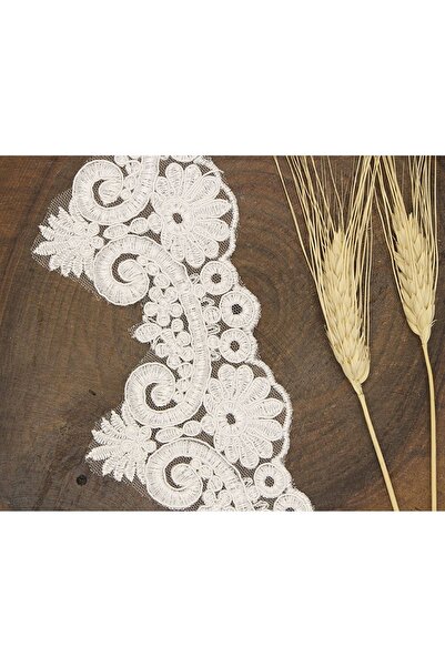 FdayAksesuar Декоративна панделка Аксесоар Бяла френска дантела 2427 – Декора...