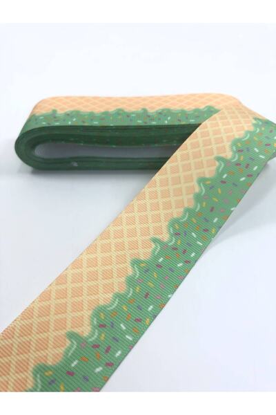 Bride Aksesuar Dünyası Panglică de ambalare Verde Galben închis Panglică Gros...