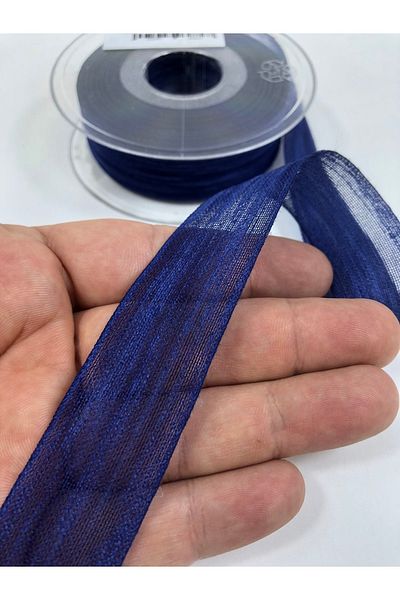 Bride Aksesuar Dünyası Dark Navy Blue Nopeli Κορδέλα – Κορδέλα – Κορδέλα