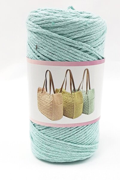 GenelTedarik Ață verde apă macrameu – Ață pentru tricotat