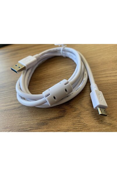 ATAELEKTRONİK Beyaz Renk 1.5 Metre Samsung A50 2019 Uyumlu Şarj Kablosu Micro...